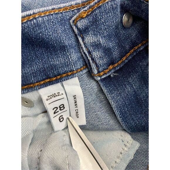 Ann Taylor Loft Skinny Crop Jeans Women’s Sz 6 - Picture 5 of 6